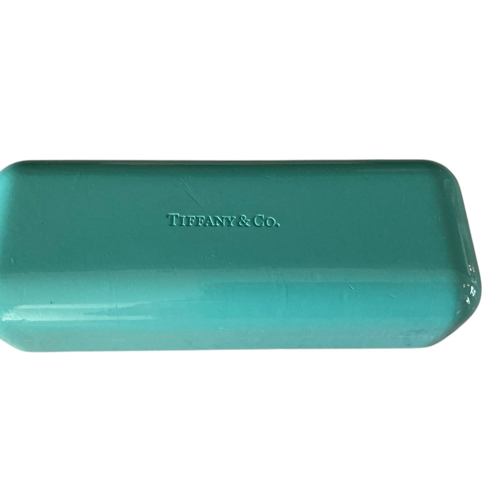 Tiffany & Co. teal green sunglasses eyeglasses clamshell case